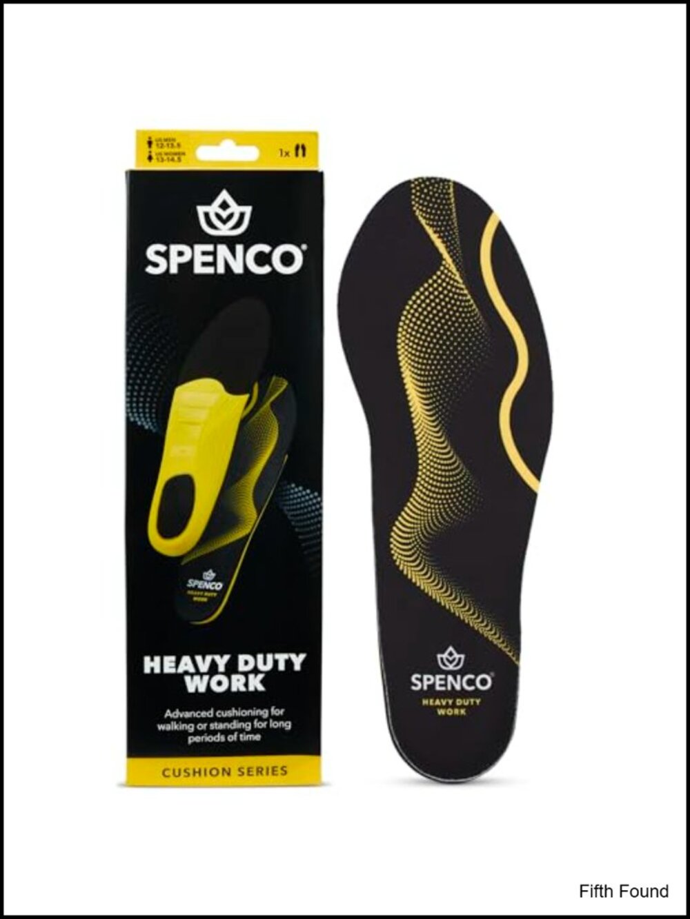 Spenco PolySorb Heavy Duty Insoles Performance Foam Shoe Inserts Shock